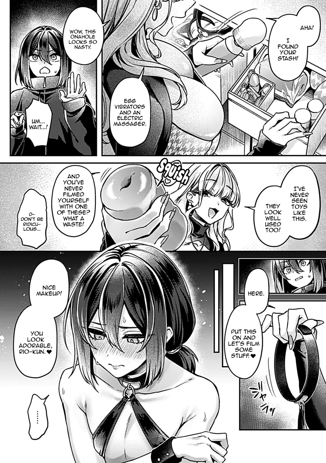 Hentai Manga Comic-A Forceful Gyaru's Shy Man Raising Project-Read-5